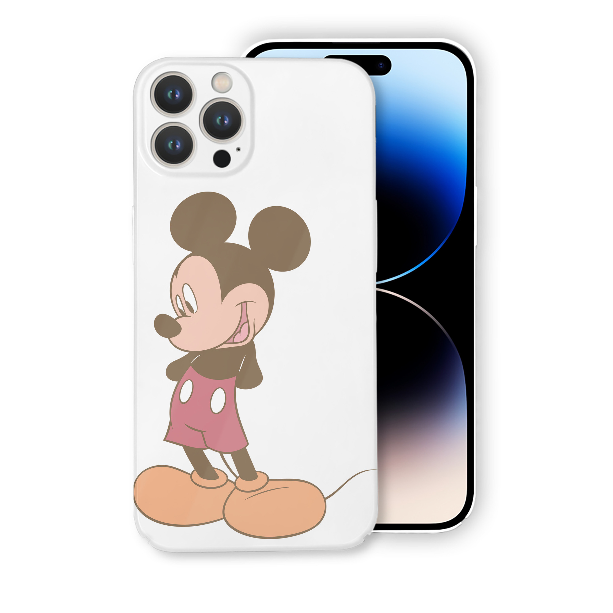 （画像用） ミッキーマウス Mickey Mouse 【iPhone 14シリーズ対応】ハードケース